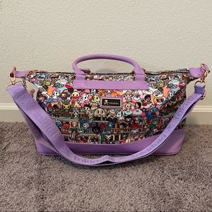 San Diego Comic Con exclusive tokidoki Kimono Lilac Duffle Bag w/figure